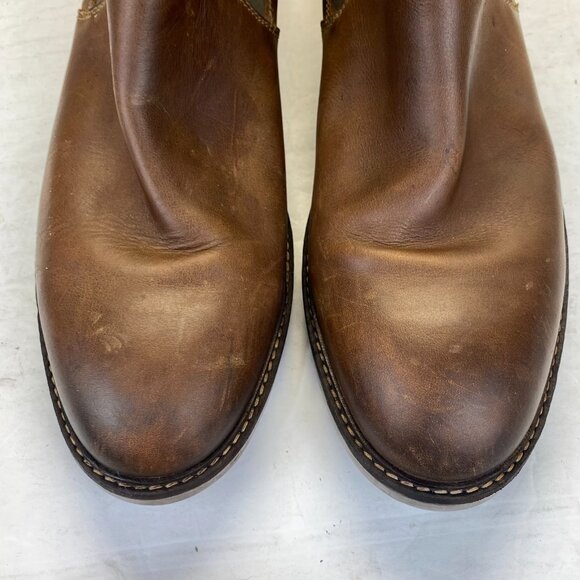 ClarksUltimate Comfort Men's Slip On Brown Leather Chelsea Boots,Size 13 M - Picture 15 of 16